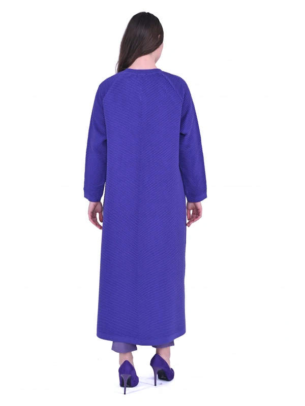 İNVEE 6866 Yün Karışımlı Mor Kap