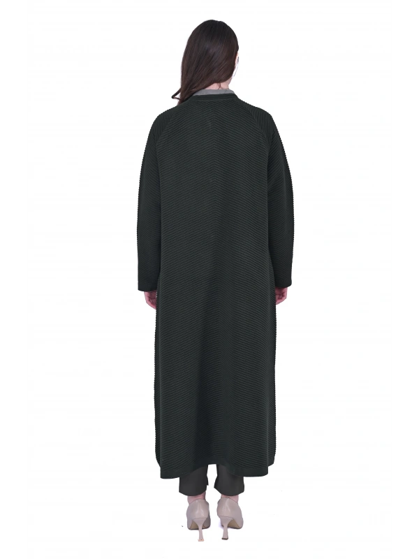 İNVEE 6866 Yün Karışımlı Yeşil Kap