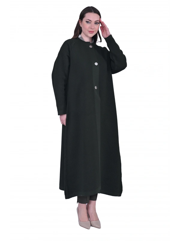 İNVEE 6866 Yün Karışımlı Yeşil Kap