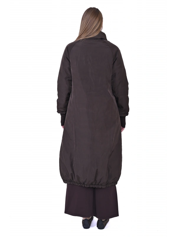İNVEE 6871 Koyu Kahve Su Geçirmez Mont