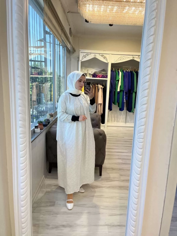 İNVEE 6885 Saten Elbise