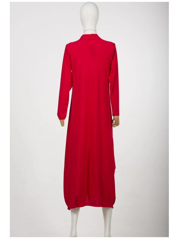 İNVEE 6886 Fermuarlı Elbise