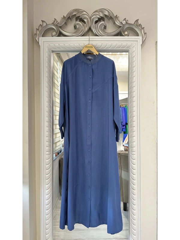 İNVEE 6897 İndigo Kap