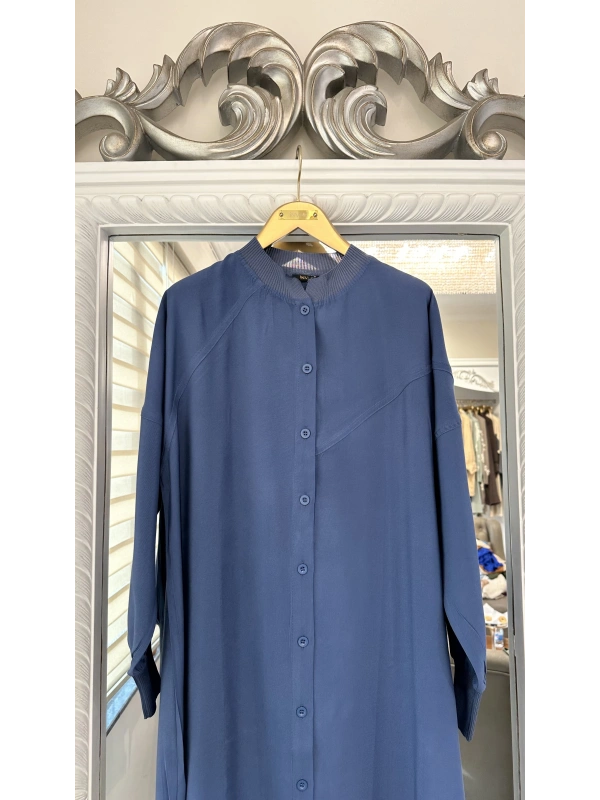 İNVEE 6897 İndigo Kap