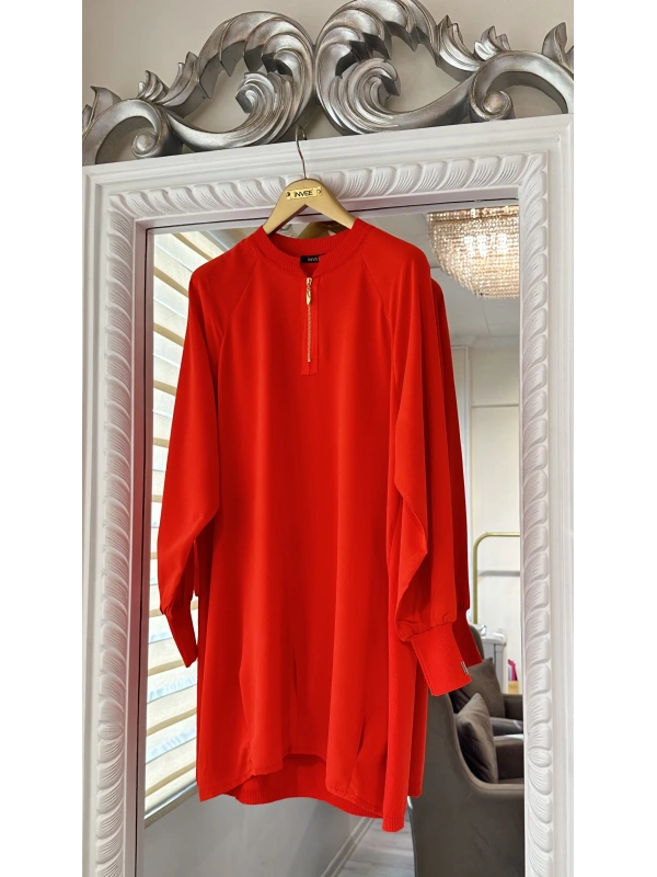 İNVEE 6899 Oranj Tunik