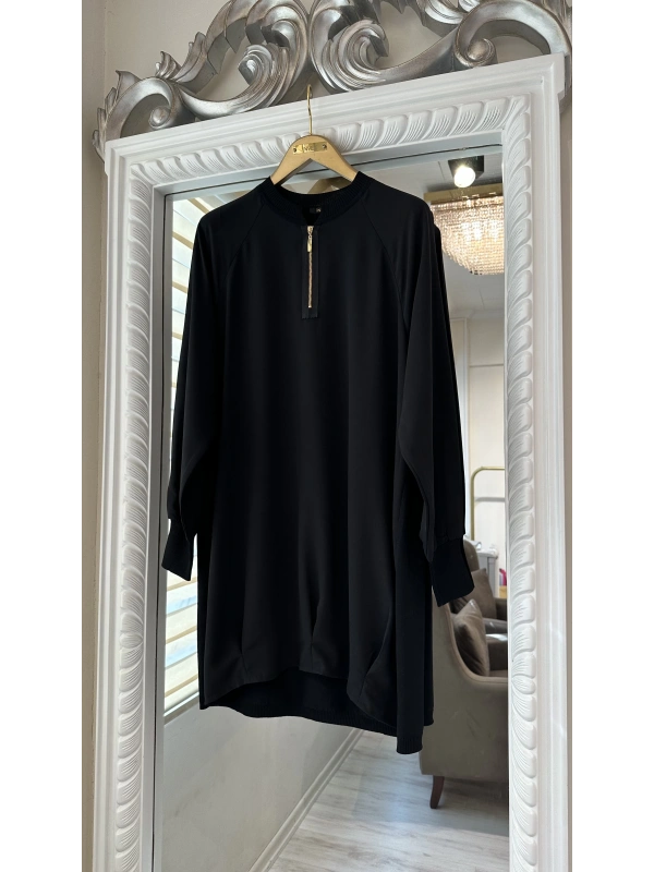 İNVEE 6899 Siyah Tunik