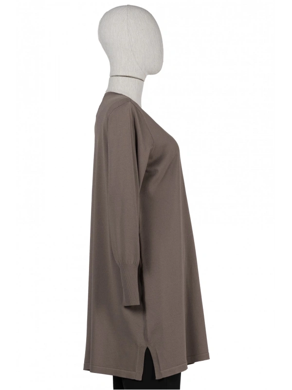 İNVEE 6911 Vizon Triko Tunik