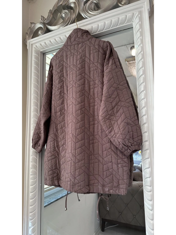 İNVEE 6913 Vizon Kapitone Ceket