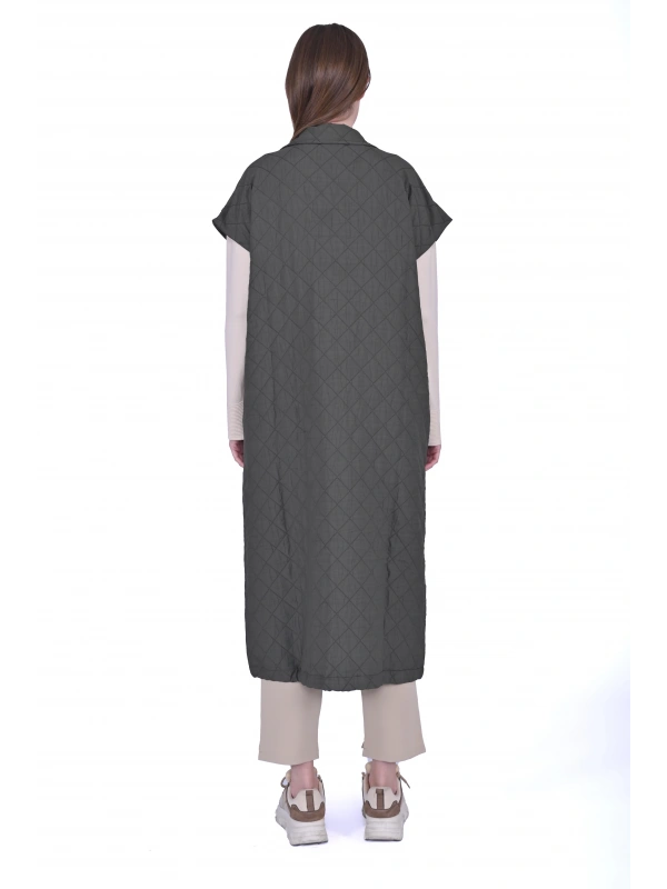 İNVEE 6915 Haki Kapitone Yelek