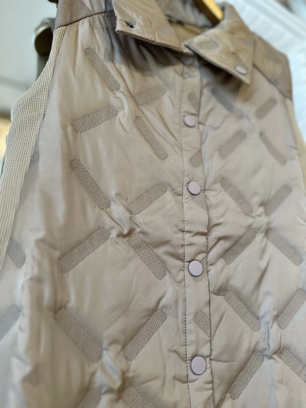 İNVEE 6916 Kapitone Camel Yelek