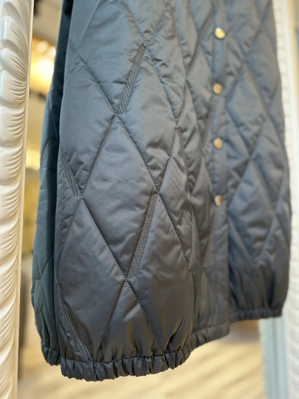 İNVEE 6916 Kapitone Yelek - Koyu Gri