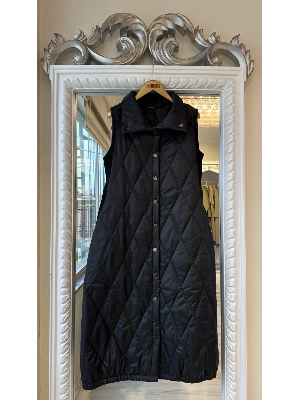 İNVEE 6916 Kapitone Siyah Yelek