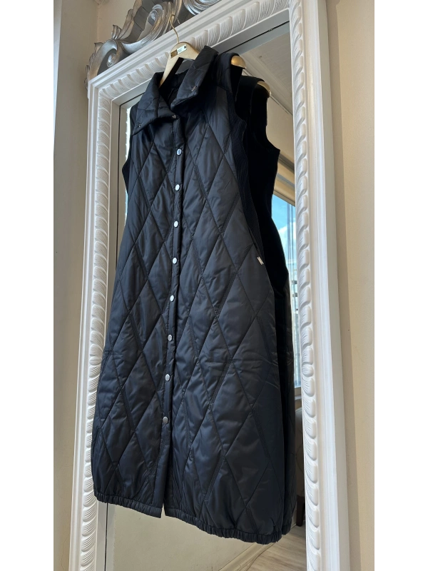 İNVEE 6916 Kapitone Siyah Yelek