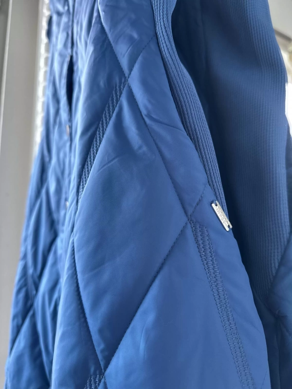 İNVEE 6916 Kapitone Yelek - İndigo