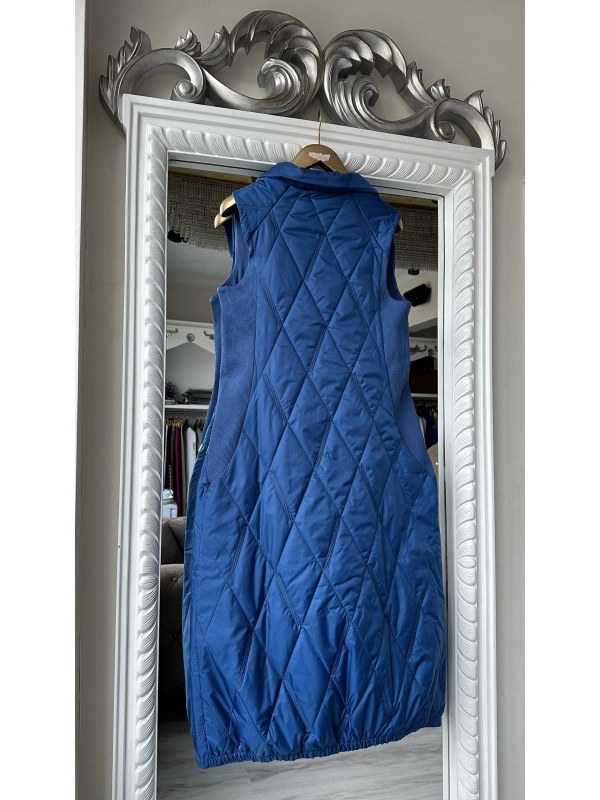 İNVEE 6916 Kapitone Yelek - İndigo