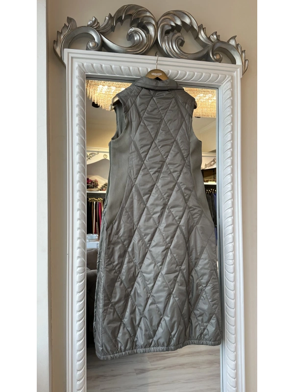 İNVEE 6916 Kapitone Yelek - Çağla