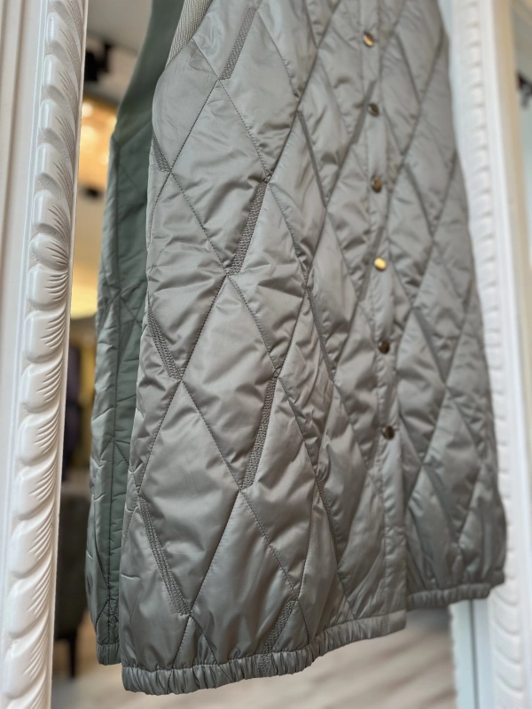 İNVEE 6916 Kapitone Yelek - Çağla