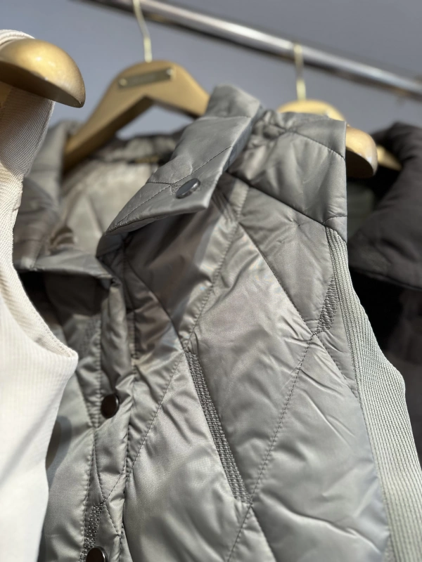 İNVEE 6916 Kapitone Yelek - Çağla