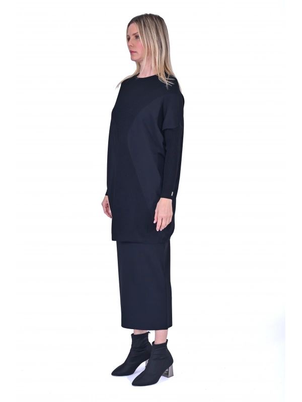 İNVEE 6923 Siyah Tunik