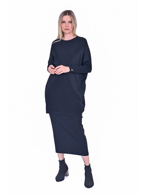 İNVEE 6923 Siyah Tunik