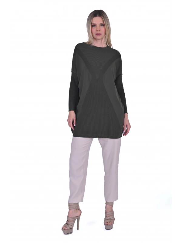 İNVEE 6923 Haki Tunik