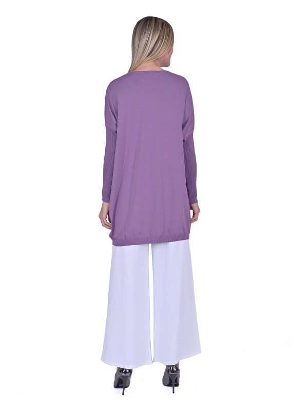 İNVEE 6923 Lila Tunik