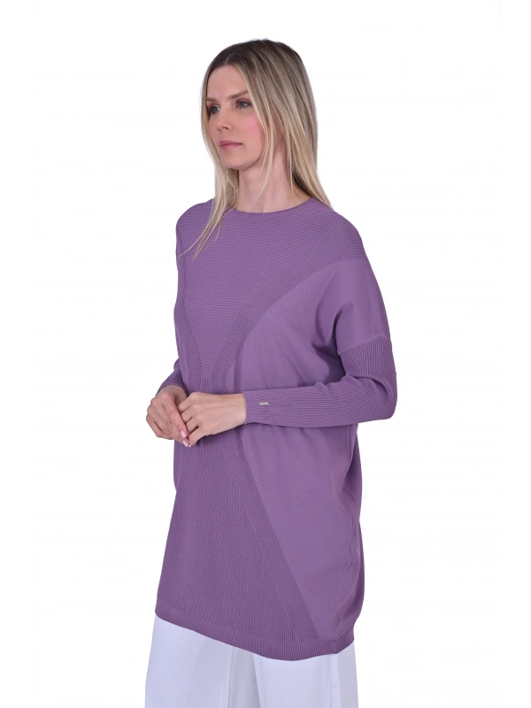 İNVEE 6923 Lila Tunik