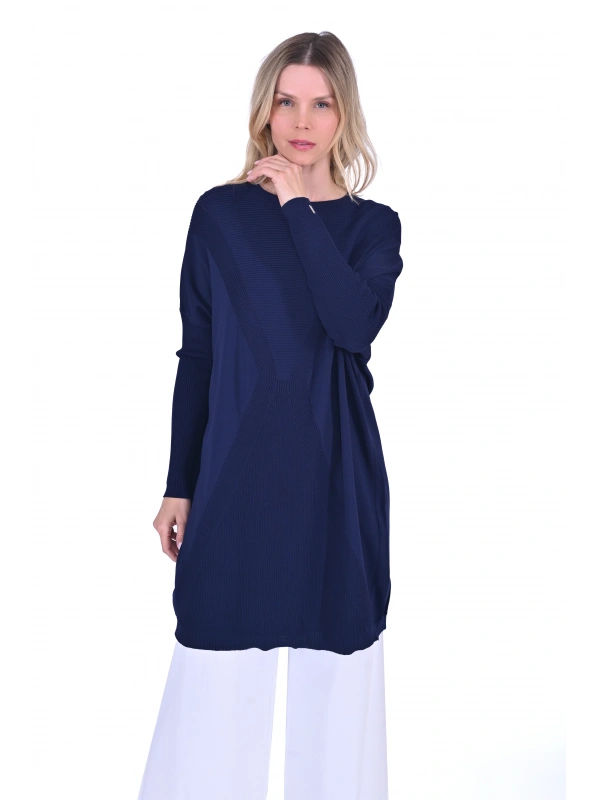 İNVEE 6923 Lacivert Tunik