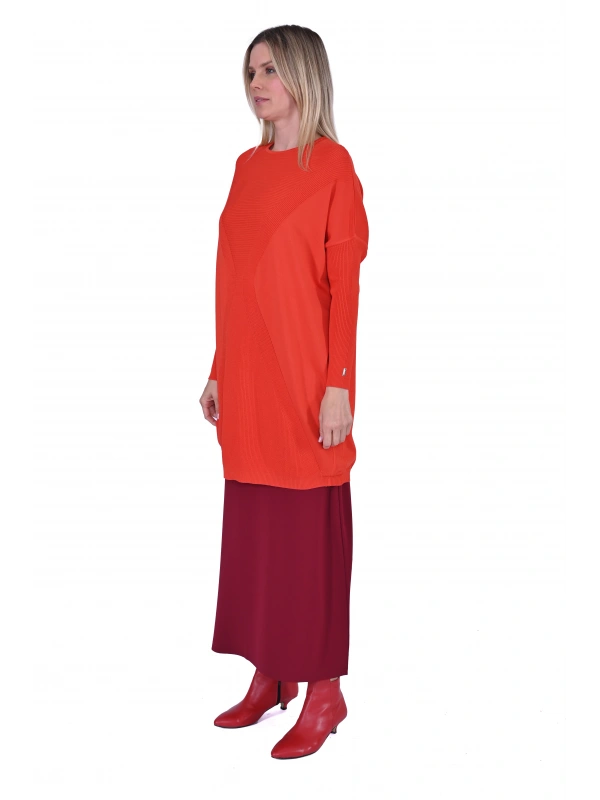 İNVEE 6923 Oranj Tunik