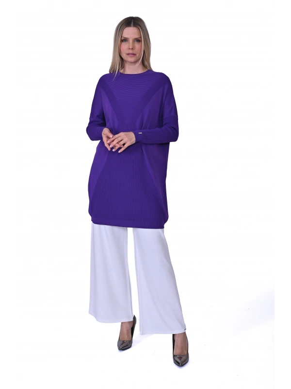 İNVEE 6923 Menekşe Tunik