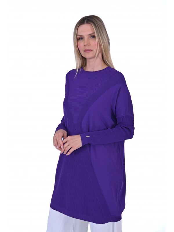 İNVEE 6923 Menekşe Tunik