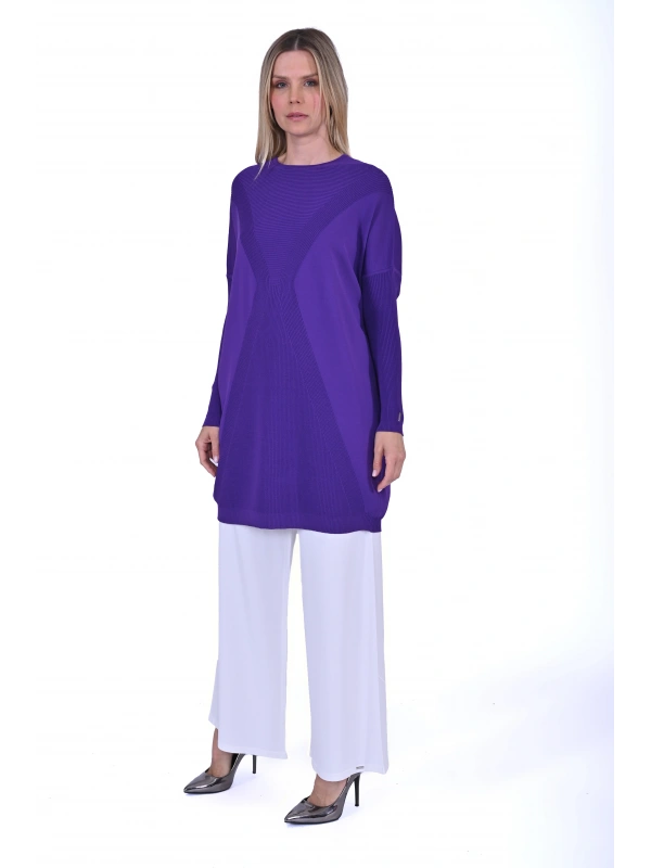 İNVEE 6923 Menekşe Tunik