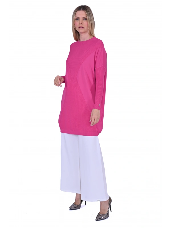 İNVEE 6923 Pembe Tunik