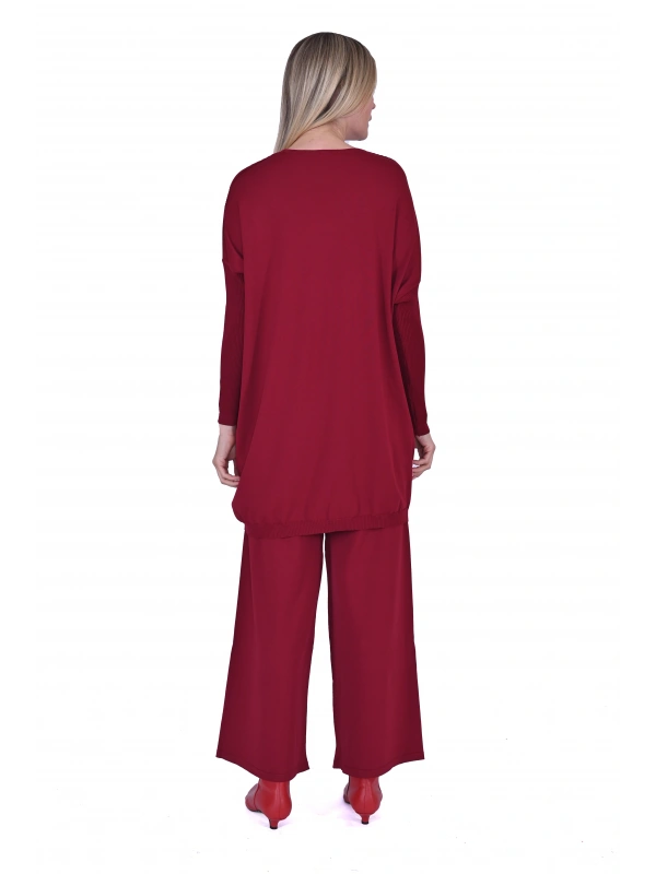 İNVEE 6923 Tunik Bordo