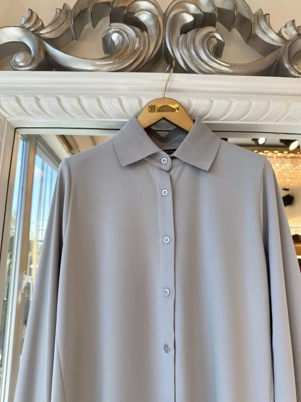 İNVEE 6926 Gri Tunik