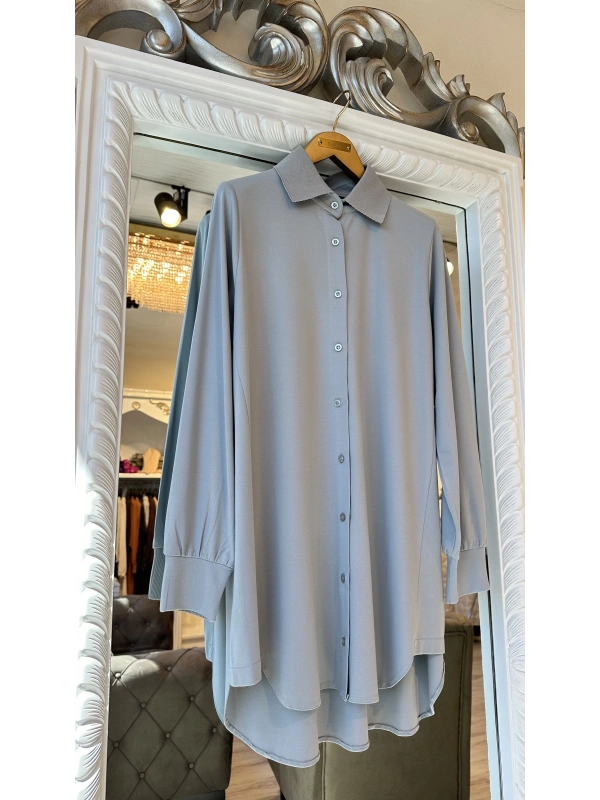 İNVEE 6926 Gri Tunik