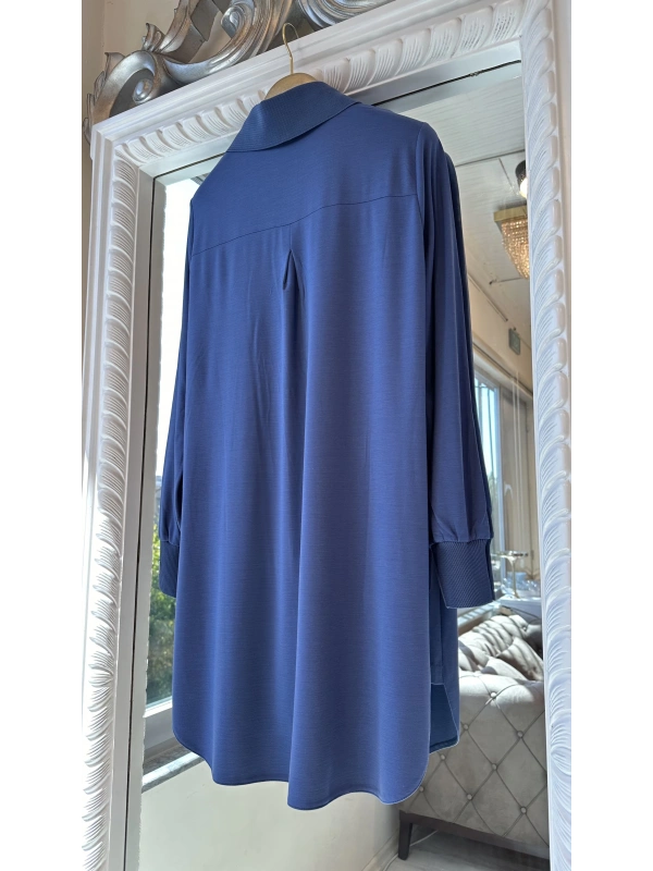 İNVEE 6926 İndigo Tunik