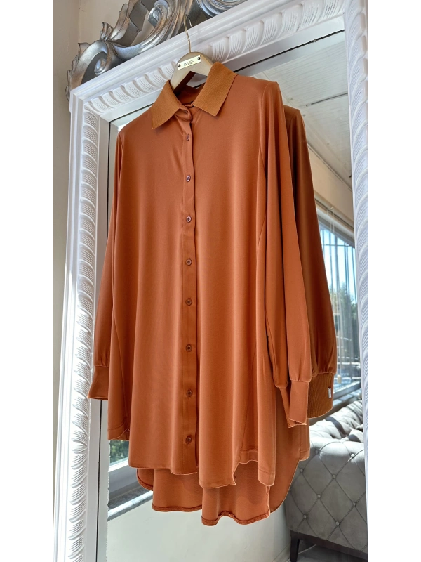 İNVEE 6926 Kiremit Tunik