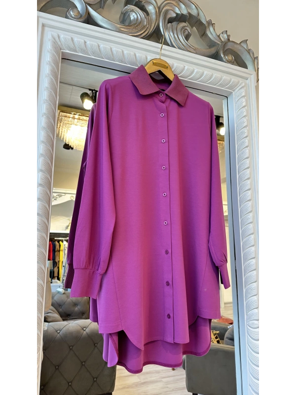 İNVEE 6926 Vişne Tunik