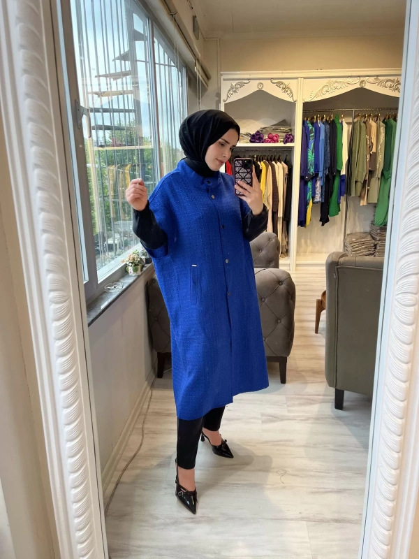 İNVEE 6946 Sax Tüvit Yelek