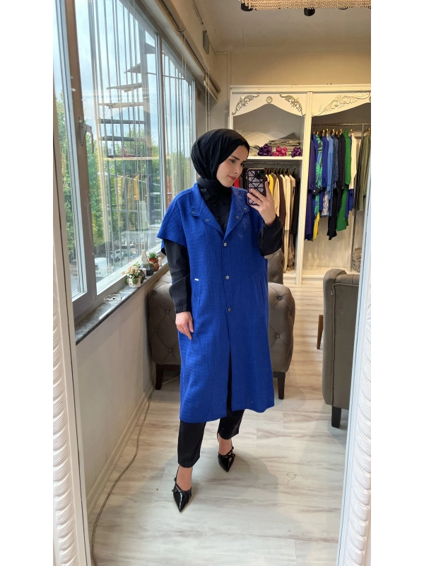 İNVEE 6946 Sax Tüvit Yelek