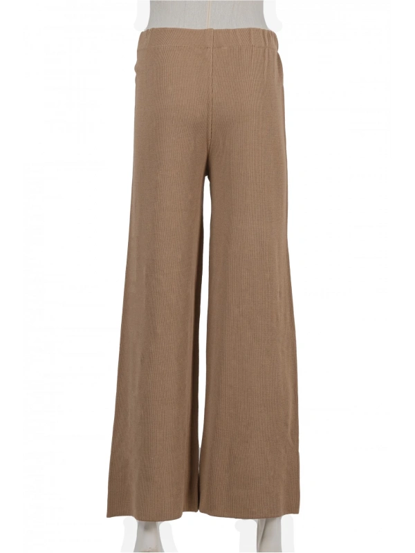 İNVEE 6950 İncili Triko Pantolon - Camel