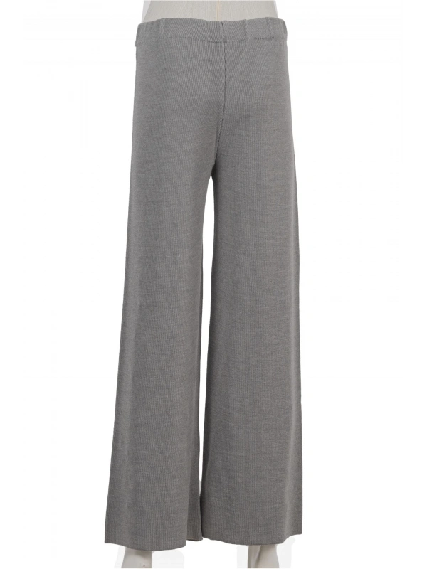 İNVEE 6950 İncili Triko Pantolon - Gri