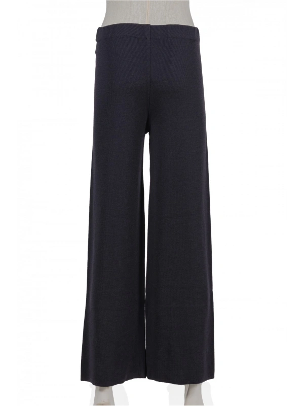 İNVEE 6950 İncili Triko Pantolon - Mürdüm