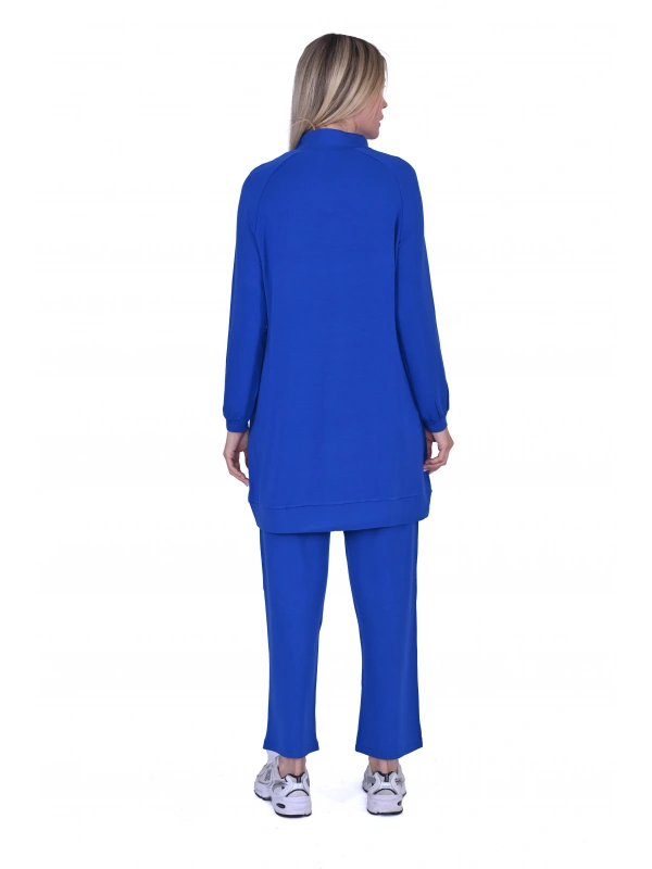 İNVEE 6956 İki İplik Eşofman Takımı - Sax