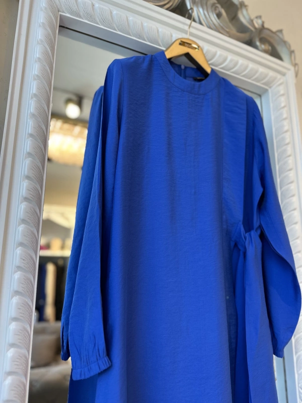 INVEE 6958 Modal Kumaş Sax Elbise