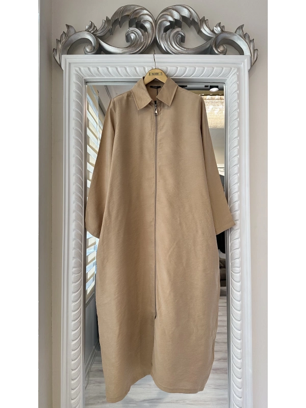 İNVEE 6961 Krem Modal Kap