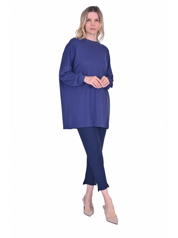 İNVEE Cotton Tunik - İndigo