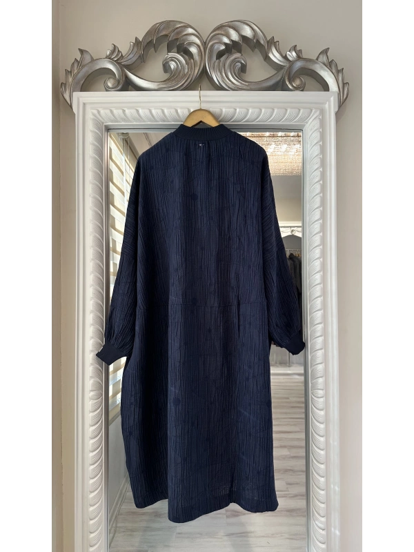 İNVEE 6982 Lacivert Modal Tunik