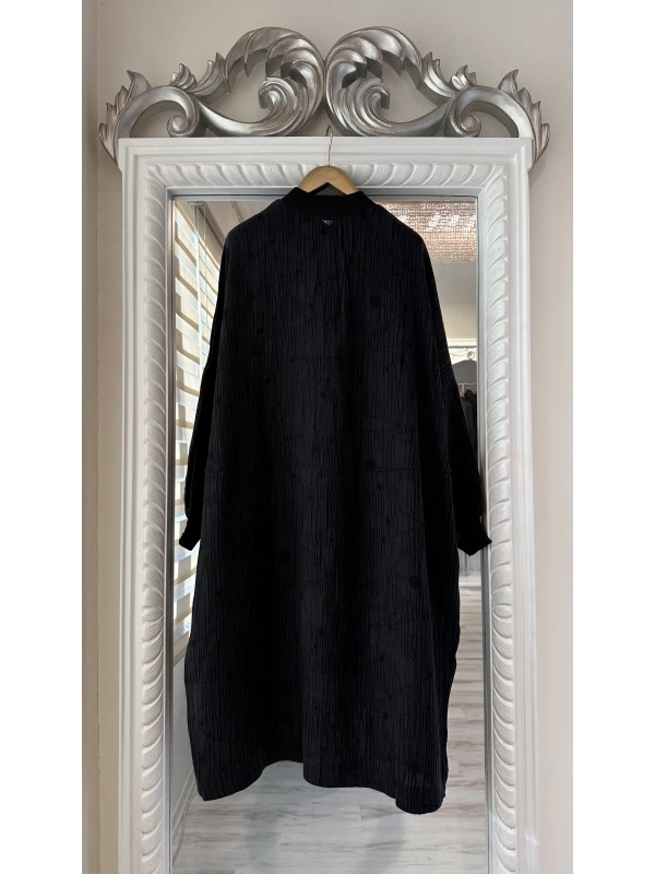 İNVEE 6982 Siyah Modal Tunik